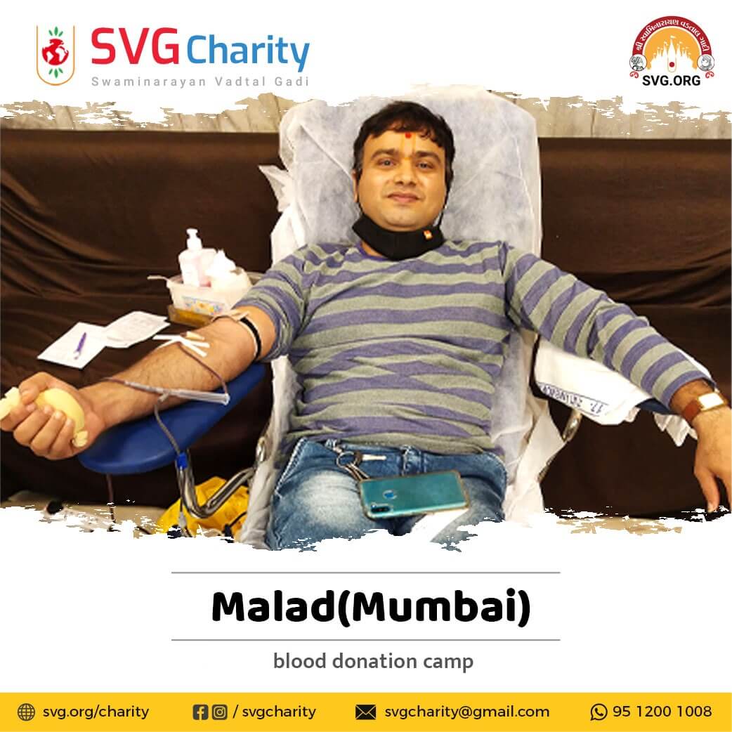 SVG Charity Blood Donation Camp by LNDYM Malad, Mumbai